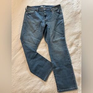 12S Old Navy Power Slim Straight Mid Rise Jeans